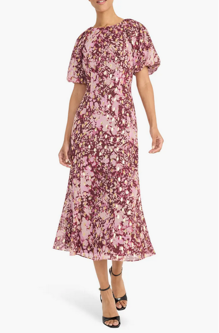 Dress by Maggy London in Brandy & Peach