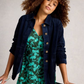 Eden Cord Jacket by White Stuff in Dark Navy