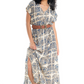 Lapis Sheath Dress by Cienna in Blue