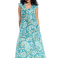 Citra Kew Dress by Cienna in Green