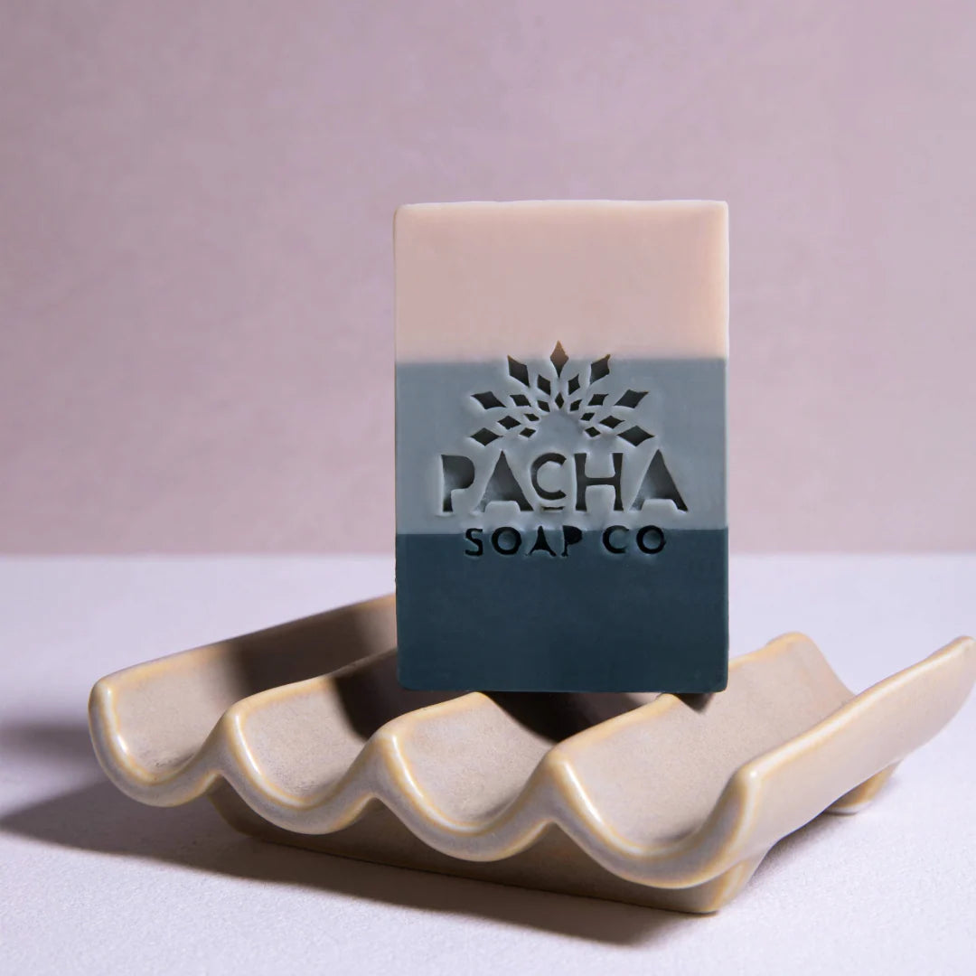 Bar Soap by PACHA SOAP CO in Sea Salt & Moss