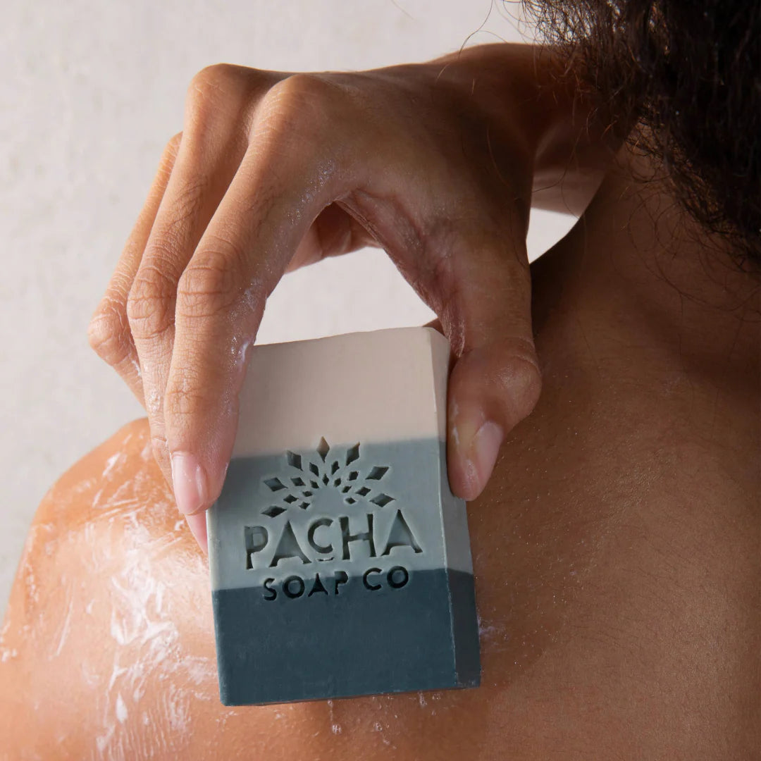 Bar Soap by PACHA SOAP CO in Sea Salt & Moss