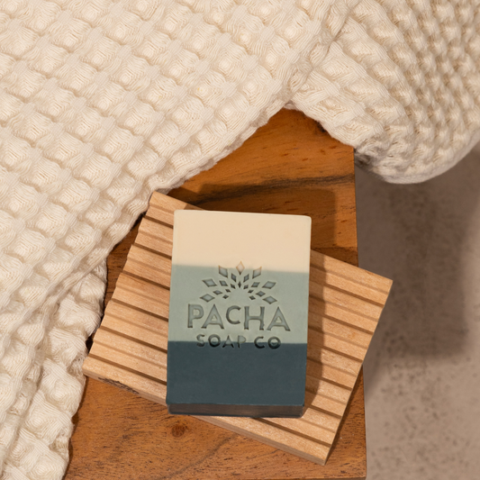 Bar Soap by PACHA SOAP CO in Sea Salt & Moss