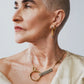 Kauri Necklace by Anne-Marie Chagnon in Two Tones