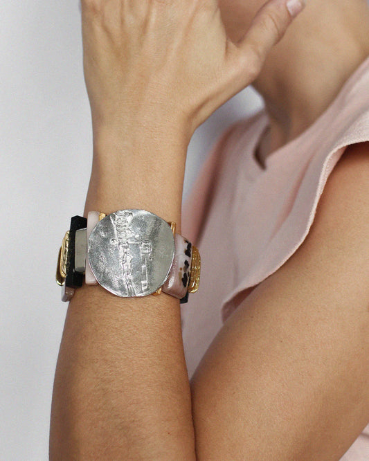 Ursine Bracelet by Anne-Marie Chagnon in Neapolitan