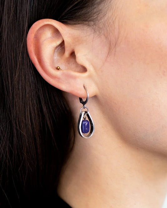 Dilsea Earring by Anne-Marie Chagnon in Lazuli