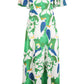 The Big Year Rene Dress by Traffic People in Green Parrot