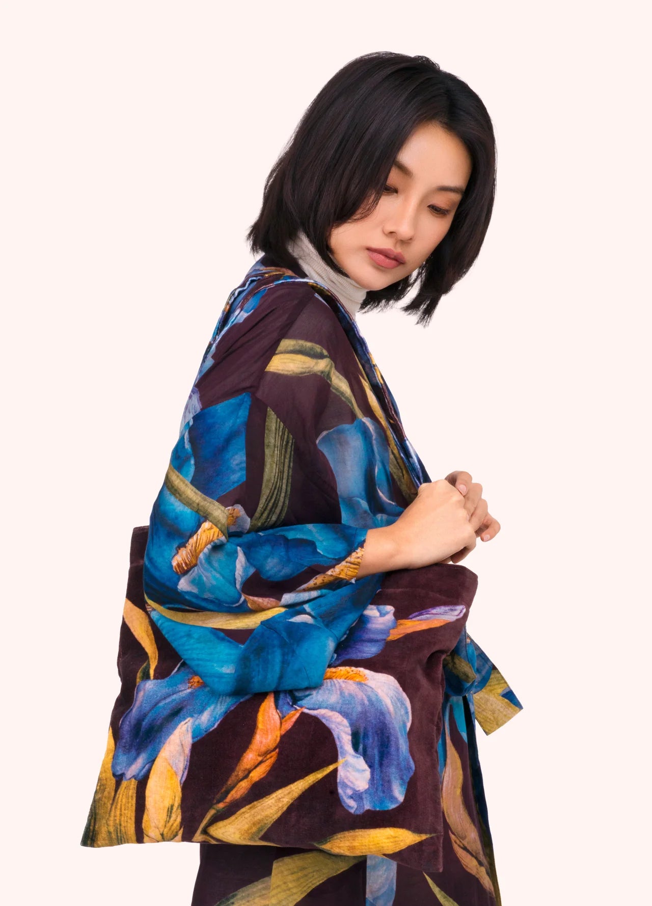Velvet Tote by Powder Design in Iris