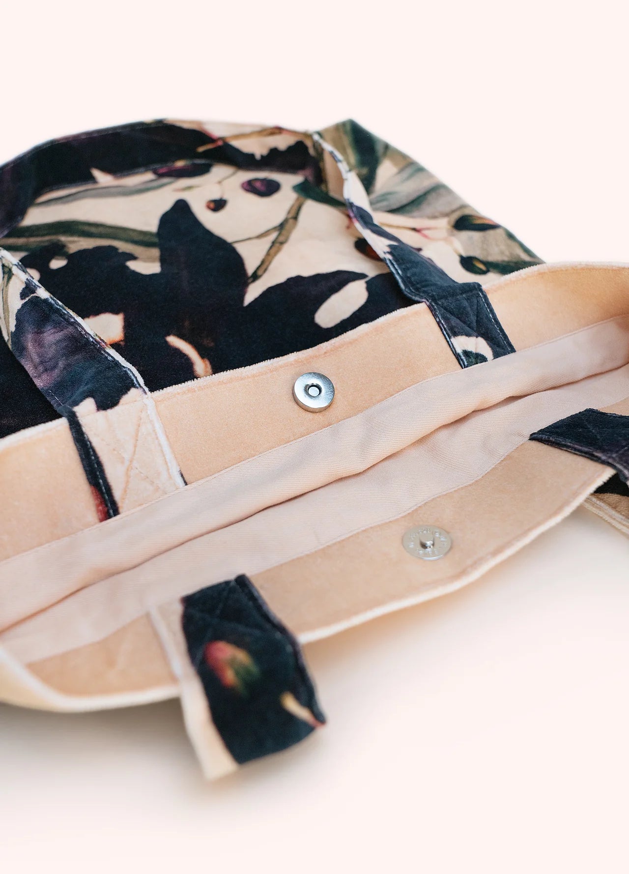 Velvet Tote by Powder Design in Midnight Orchid