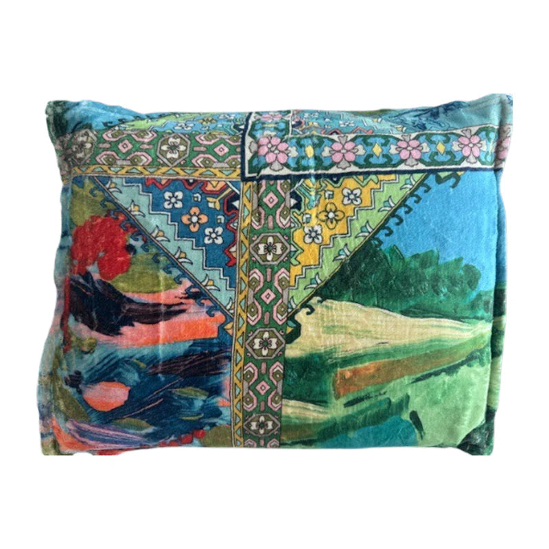 Travel Blanket by Johnny Was in Torenia Scarf