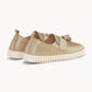 Tassel Loafer by Ilse Jacobsen in Platin w/Camel Sole
