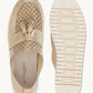 Tassel Loafer by Ilse Jacobsen in Platin w/Camel Sole