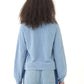 Mabel Denim Terry Raglan Pullover by Threads 4 Thought in Light Wash