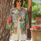 Tropicana Blue Summer Jacket by One Hundred Stars
