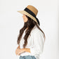 Paola Women's Ultrabraid Two Tone Fedora by San Diego Hat Co.