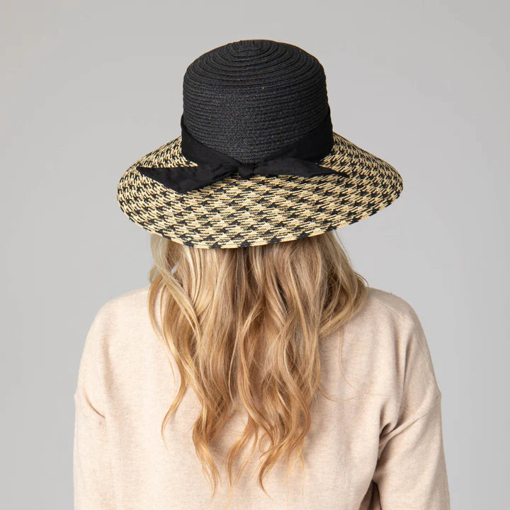 Contrast Ultrabraid Round Crown Sun Hat by San Diego Hat Co.