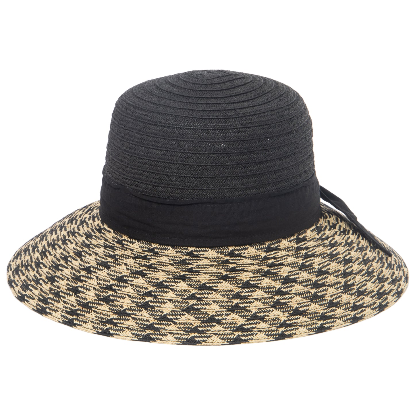 Contrast Ultrabraid Round Crown Sun Hat by San Diego Hat Co.