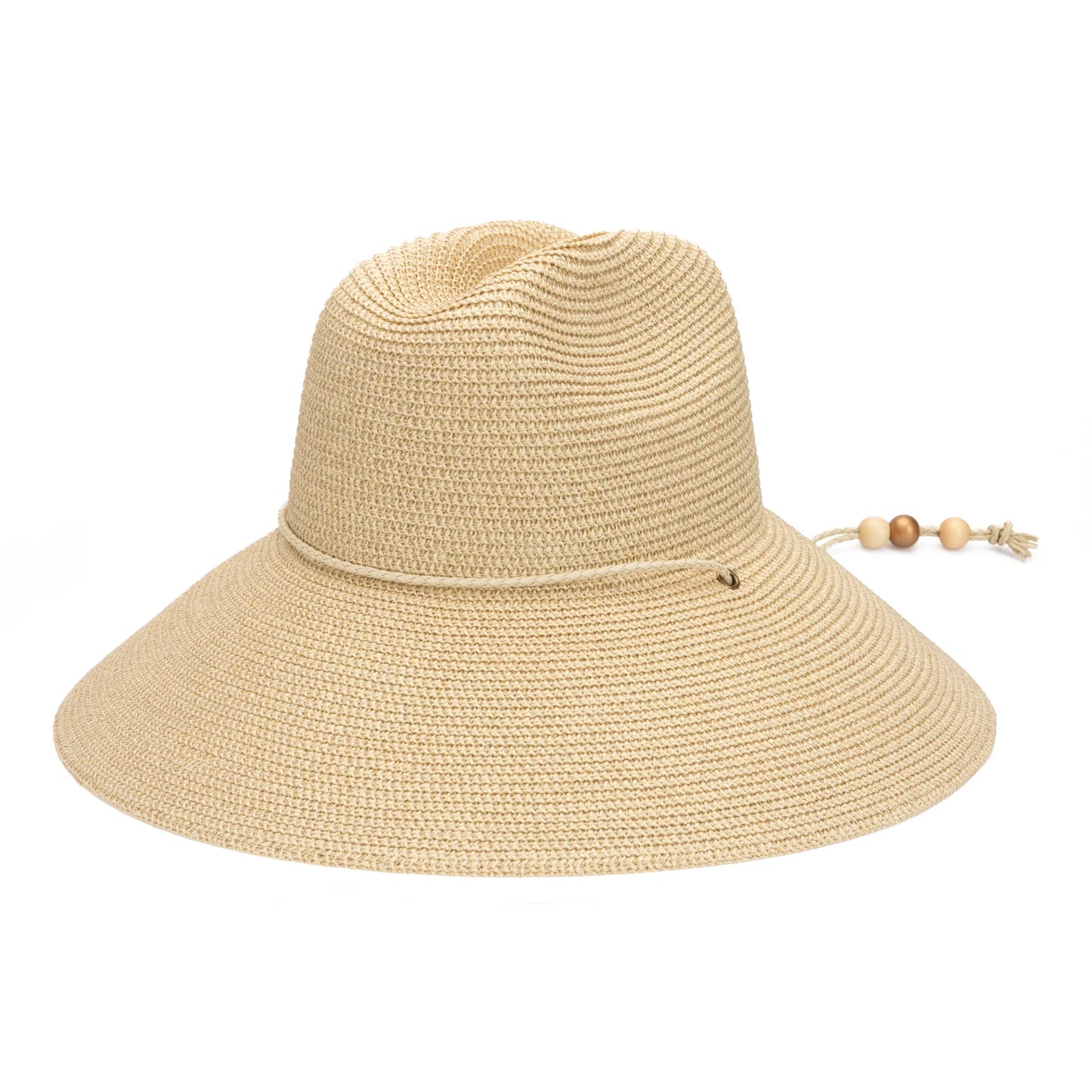 Honey - Women's Lurex & Paper Braid Cattleman's Crease Lifeguard by San Diego Hat Co.