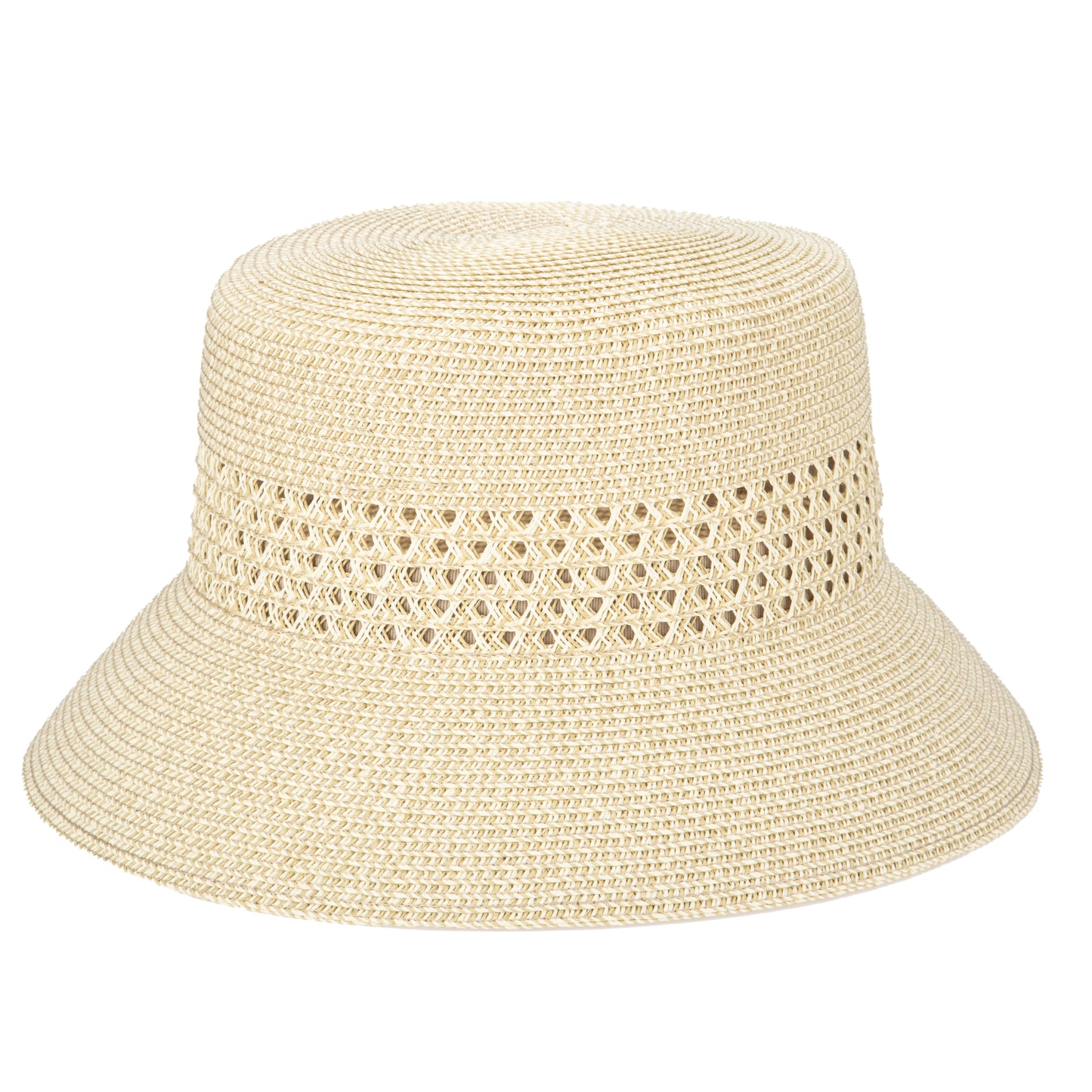 Everyday Full Sun Bucket Ultrabraid Bucket by San Diego Hat Co. in Mixed Natural