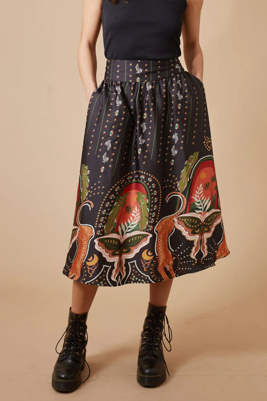 Maude Skirt by Traffic People in Black