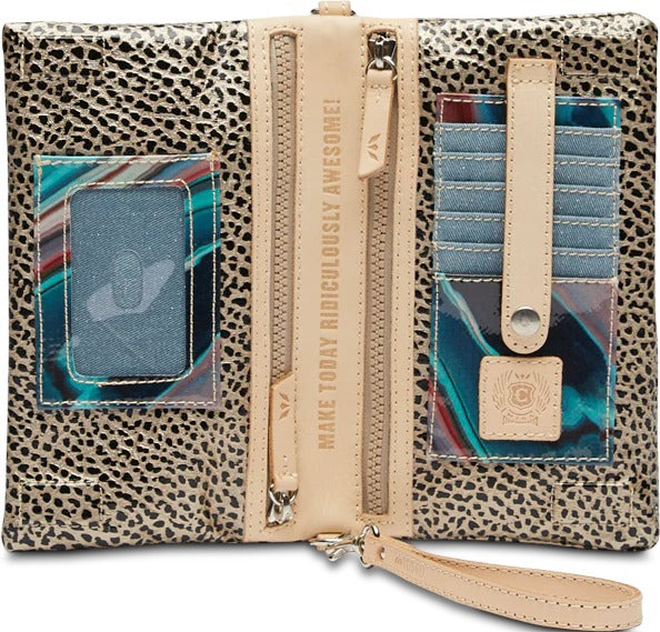 NWT Consuela Wesley wristlet popular & card case wallet