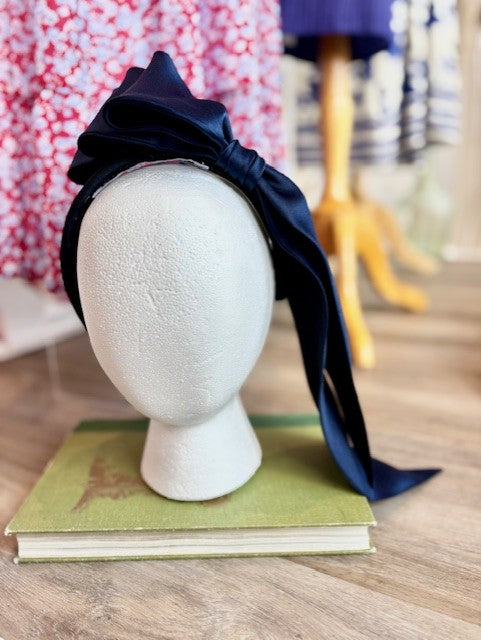 Alexa Hat by Christine A. Moore Millinery in Navy