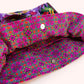 Lux Velvet Quilted Tote by Powder Design in Botanical Kaleidoscope