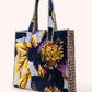Lux Velvet Quilted Tote by Powder Design in Hellebore
