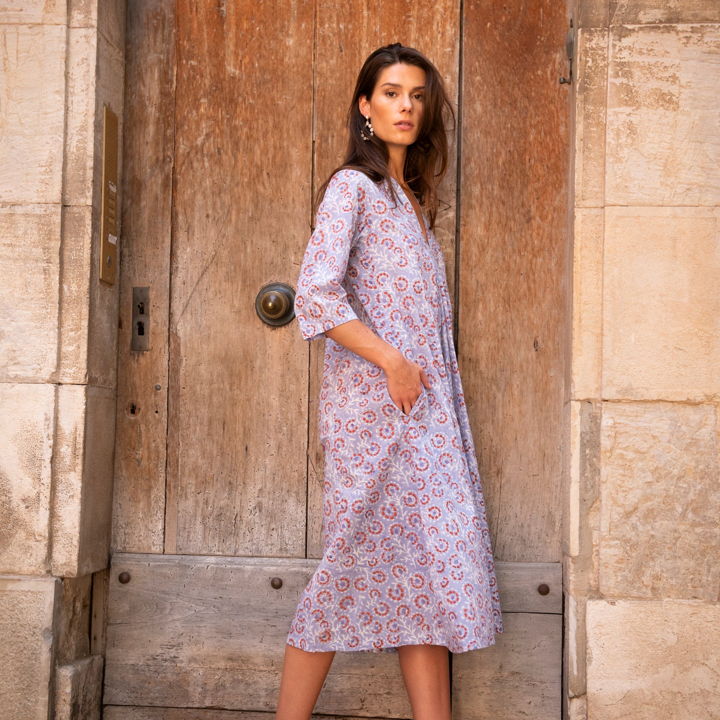 Mia Eze Dress by Zen Ethic in Lilac