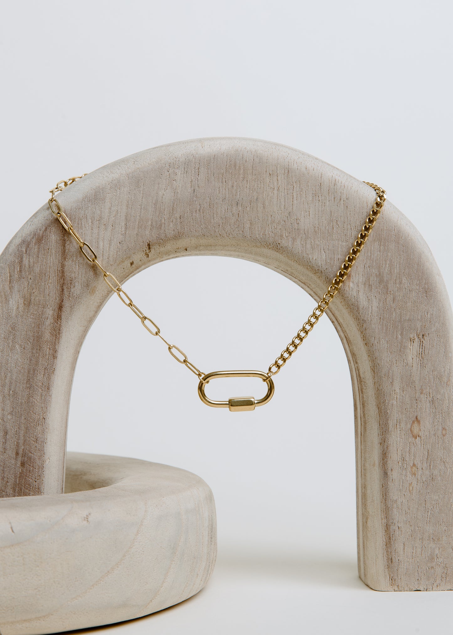 Valentina Necklace by Vincent Jewelry in Gold