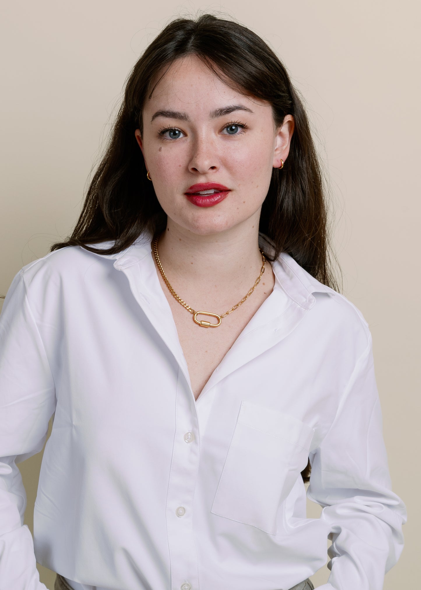 Valentina Necklace by Vincent Jewelry in Gold