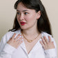 Valentina Necklace by Vincent Jewelry in Gold