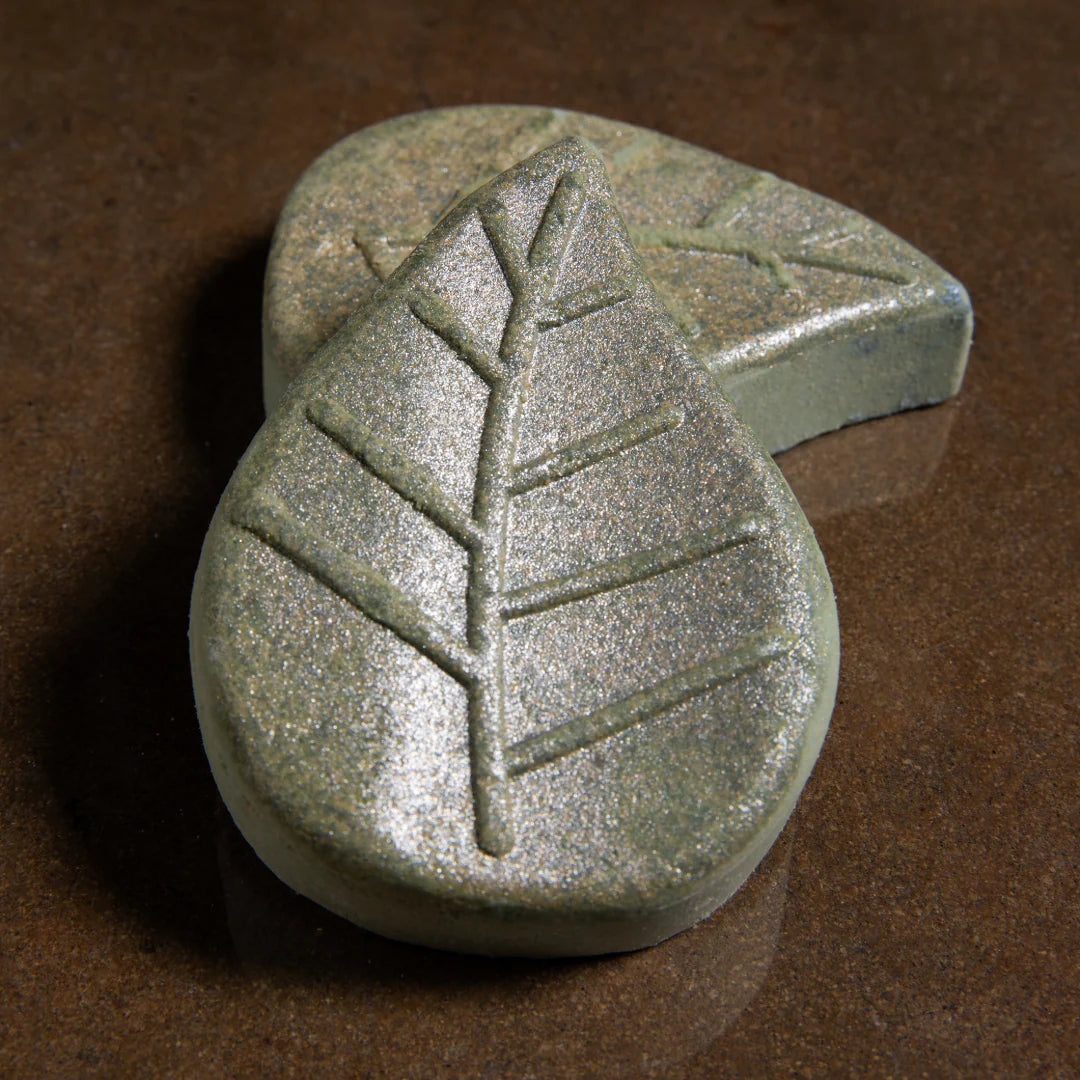 Moisturizing Bath Bomb by PACHA SOAP CO in Vanilla & Sage