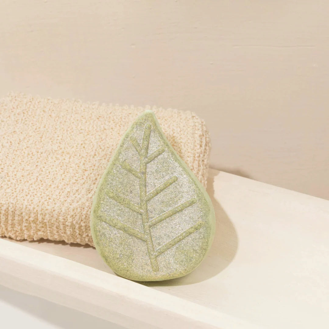 Moisturizing Bath Bomb by PACHA SOAP CO in Vanilla & Sage