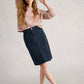 Tia Chino Skirt by White Stuff in Dark Navy