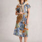 Rua Jersey Shirt Dress by White Stuff in Orange Multi
