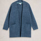 Erin Long Line Cardigan by White Stuff in Dark Blue