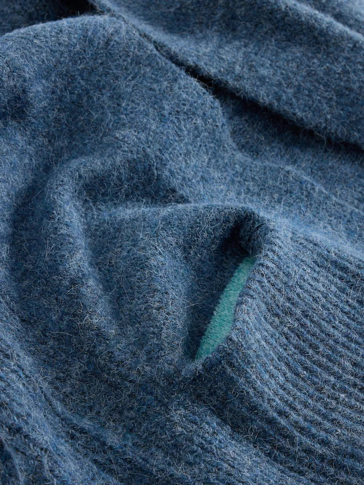 Erin Long Line Cardigan by White Stuff in Dark Blue