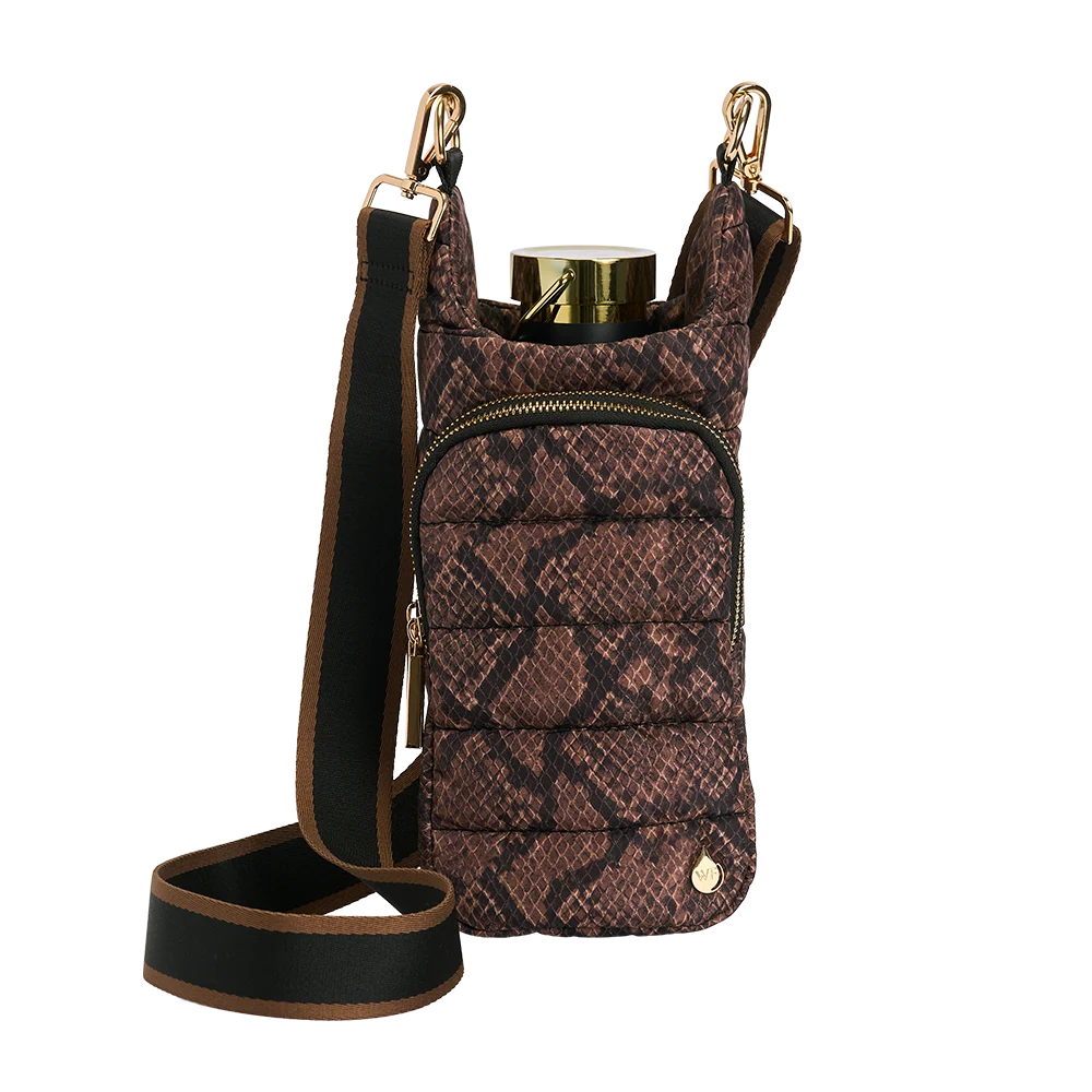 Nylon Print Hydrobag by Wanderfull in Snake