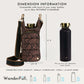 Nylon Print Hydrobag by Wanderfull in Snake