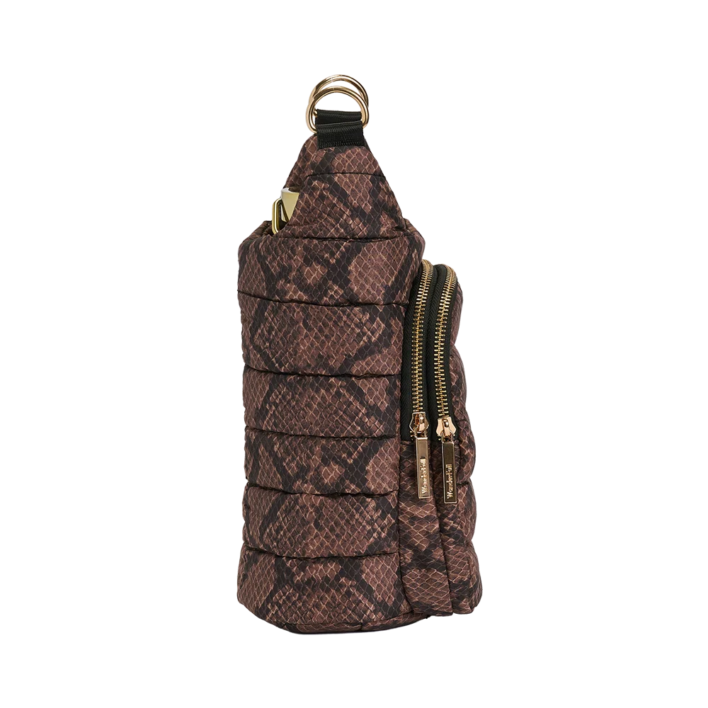 Nylon Print Hydrobag by Wanderfull in Snake