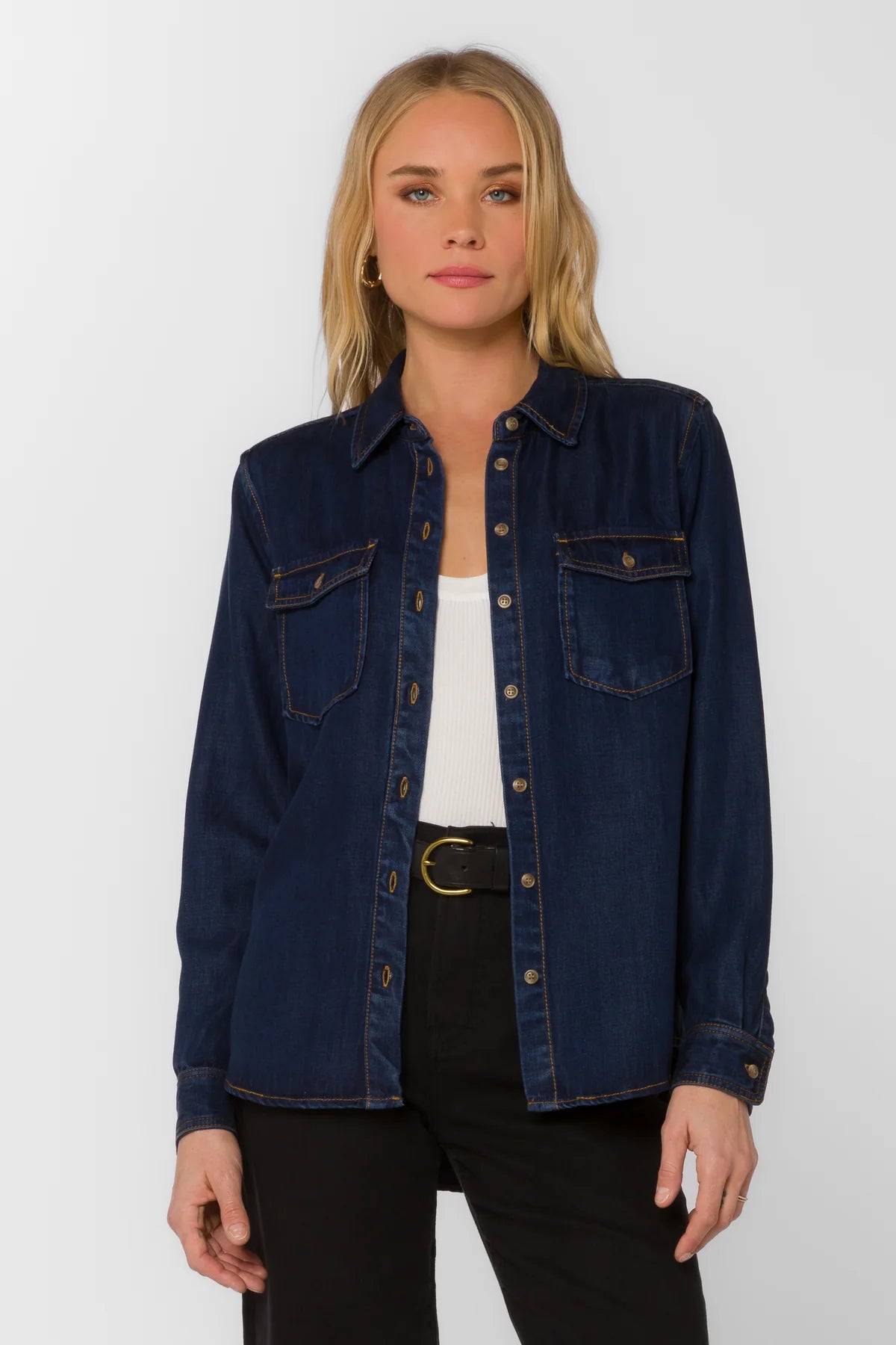William Jacket by Velvet Heart in Raw Blue