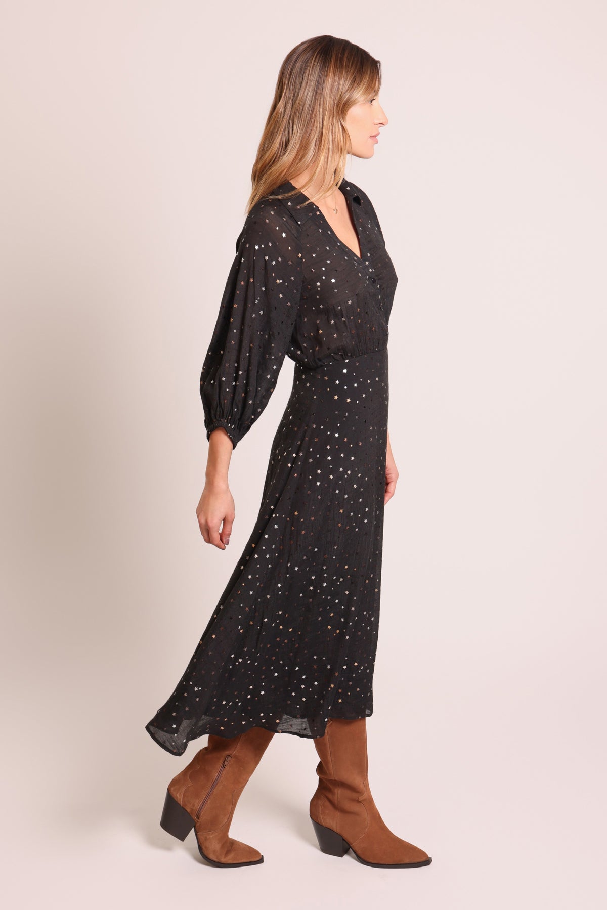 Fusion Dress by Traffic People in Black