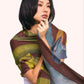 Wool Wrap Scarf by Powder Design in Iris