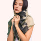 Wool Wrap Scarf by Powder Design in Midnight Orchid