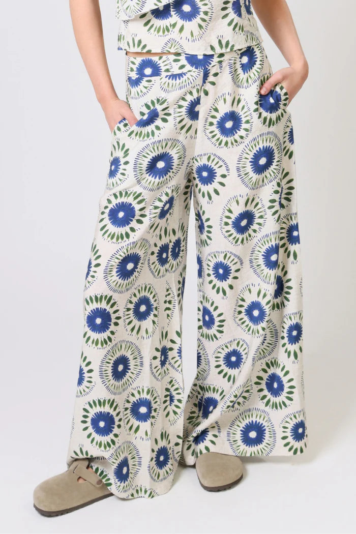 Rene Trouser by Traffic People in Blue