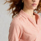 Allie Short Sleeve Stripe Shirt by White Stuff in Orange