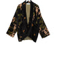 Velvet Pocket Jacket by One Hundred Stars in Wisteria Black