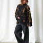 Velvet Pocket Jacket by One Hundred Stars in Wisteria Black