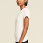 Ribbed Crew Neck by Boody in White